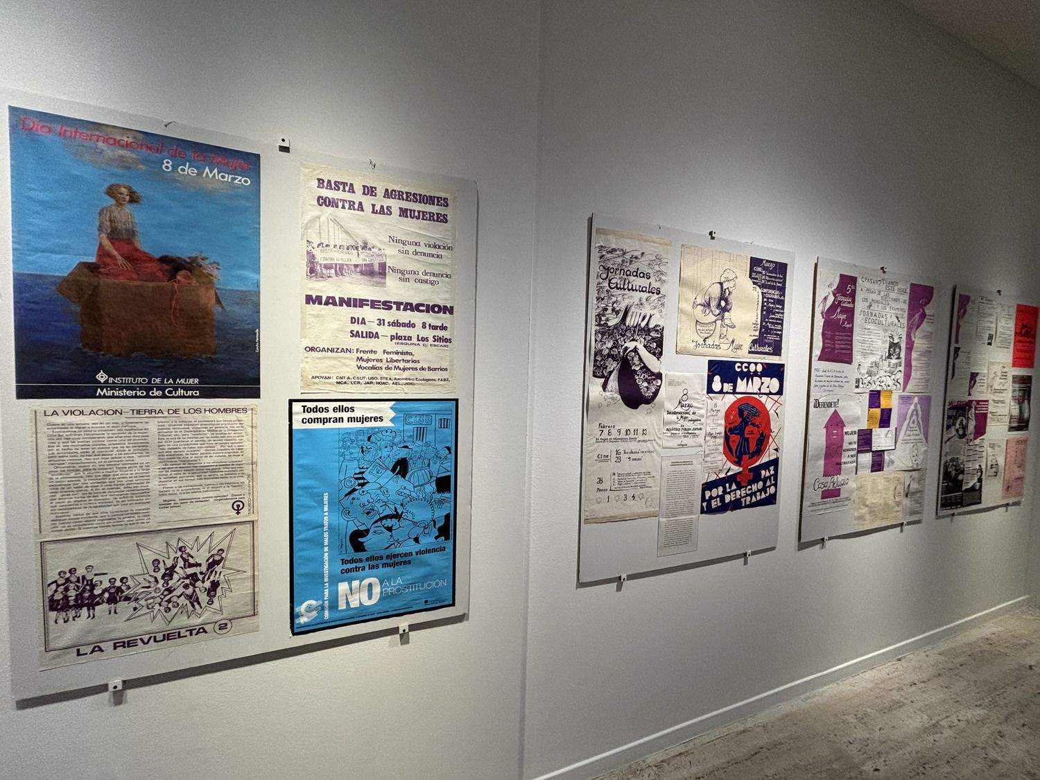 Presentación de la exposición '50 años de feminismo en León' en el Museo de León | José Martín