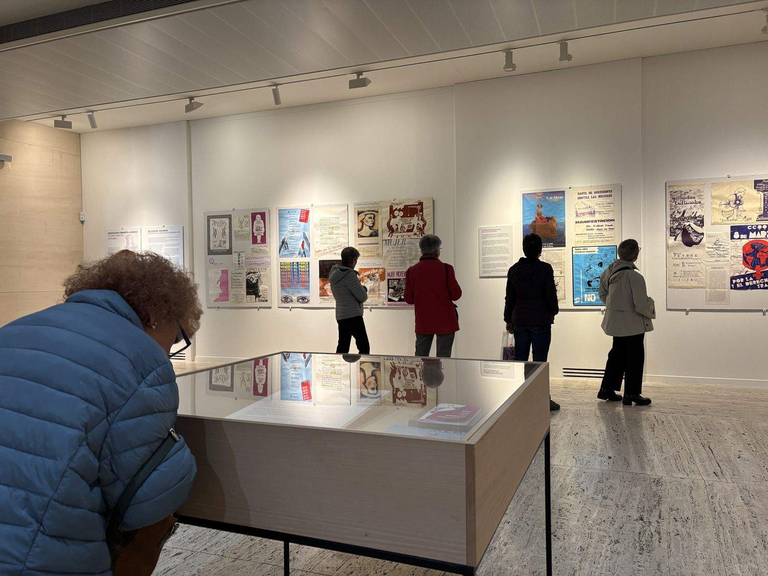 Presentación de la exposición '50 años de feminismo en León' en el Museo de León | José Martín