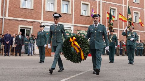 Acto conmemorativo del 181 aniversario de la fundación de la Guardia Civil en León | Campillo / ICAL
