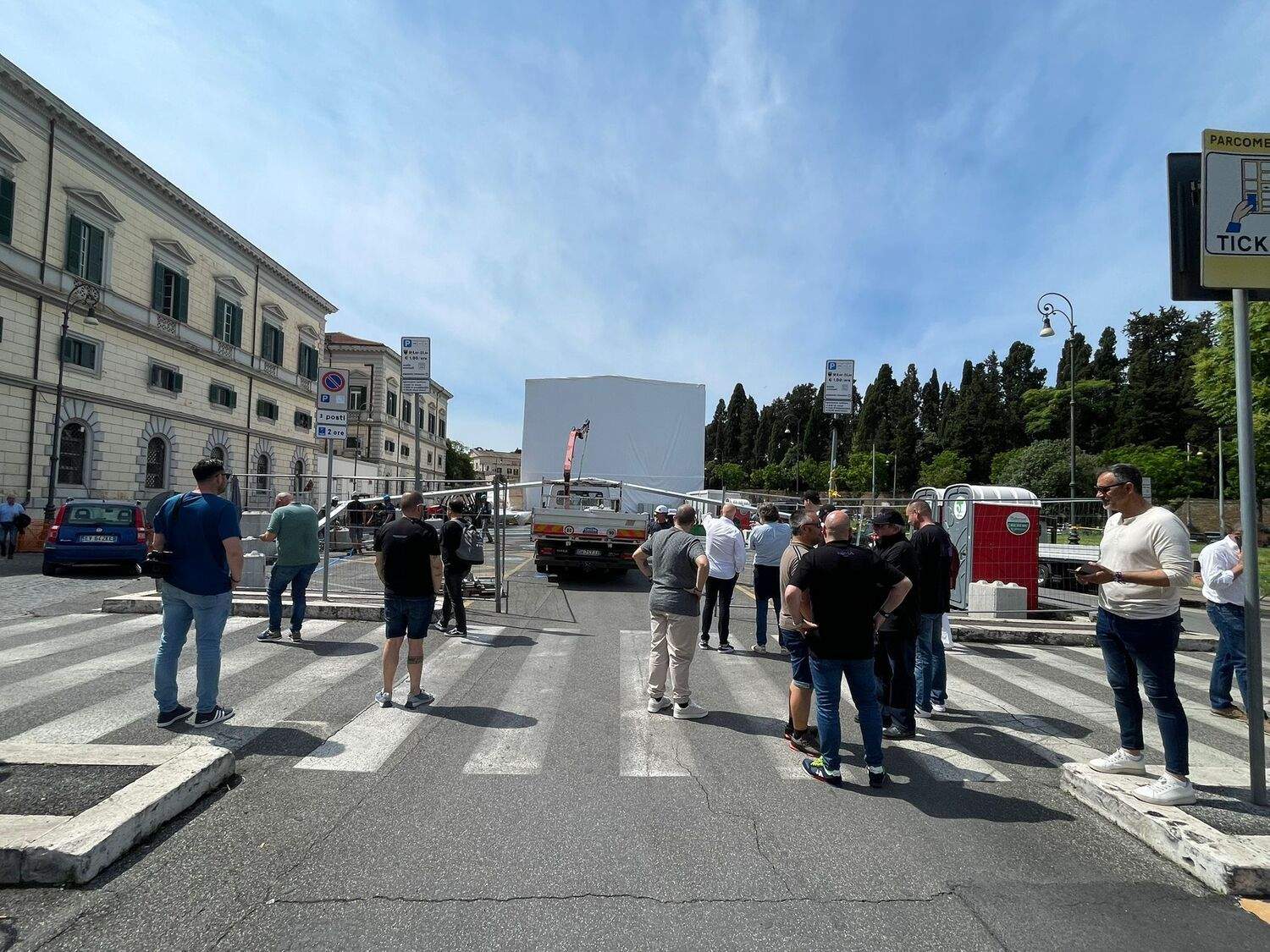 El Nazareno ultima en Roma los preparativos para la gran procesión del sábado | ICAL El Nazareno ultima en Roma los preparativos para la gran procesión del sábado | ICAL