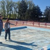 La Bañeza mejora su piscina municipal con nuevas zonas infantiles