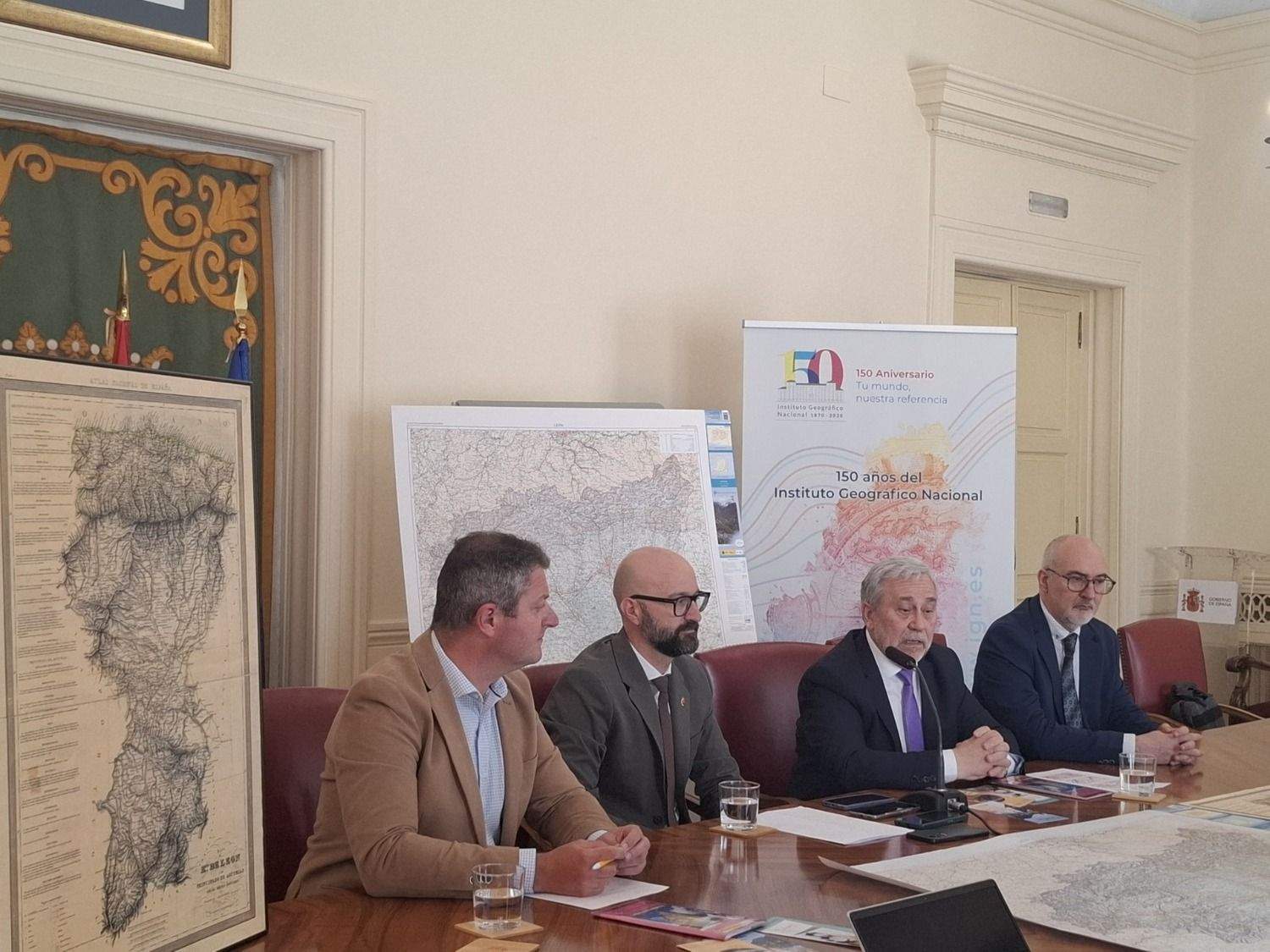 Presentación de los nuevos mapas de León elaborados por el IGN Presentación de los nuevos mapas de León elaborados por el IGN