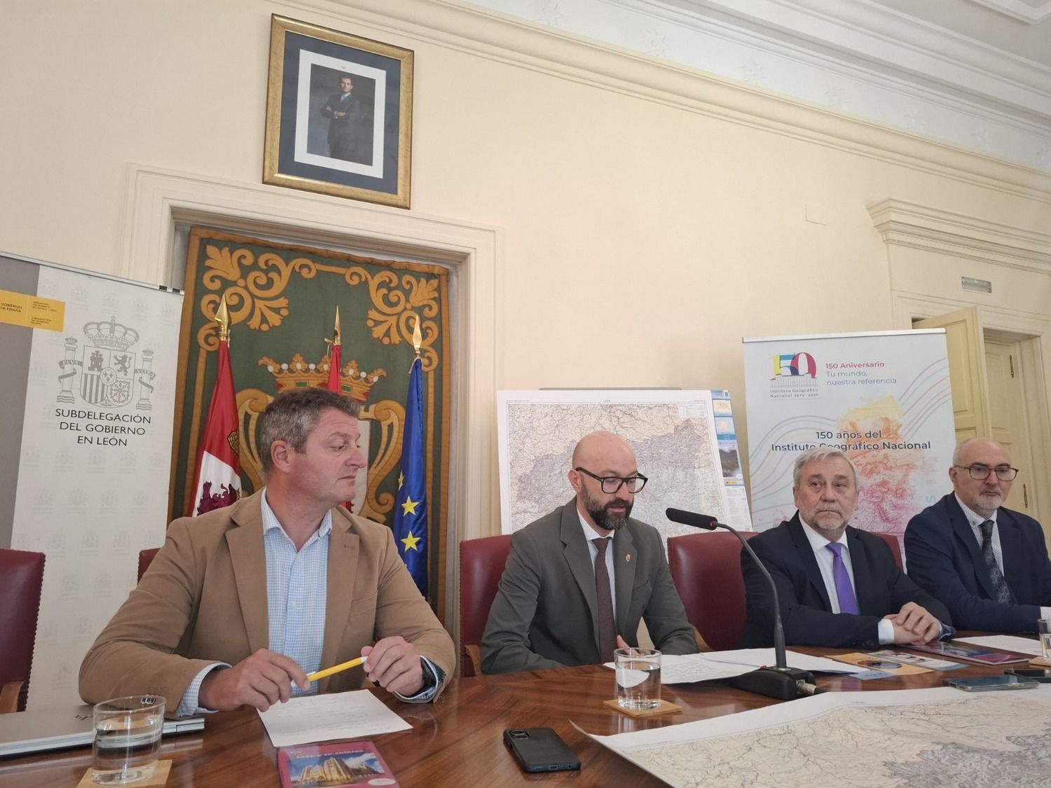 Presentación de los nuevos mapas de León elaborados por el IGN Presentación de los nuevos mapas de León elaborados por el IGN