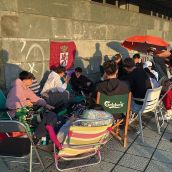 Jóvenes culturalistas harán noche en la puerta del Reino para conseguir entradas del derbi Jóvenes culturalistas harán noche en la puerta del Reino para conseguir entradas del derbi