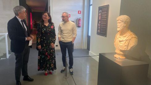 El busto romano de Quintana del Marco pasa a formar parte de la exposición permanente del Museo de León