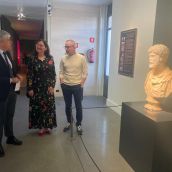 El busto romano de Quintana del Marco pasa a formar parte de la exposición permanente del Museo de León