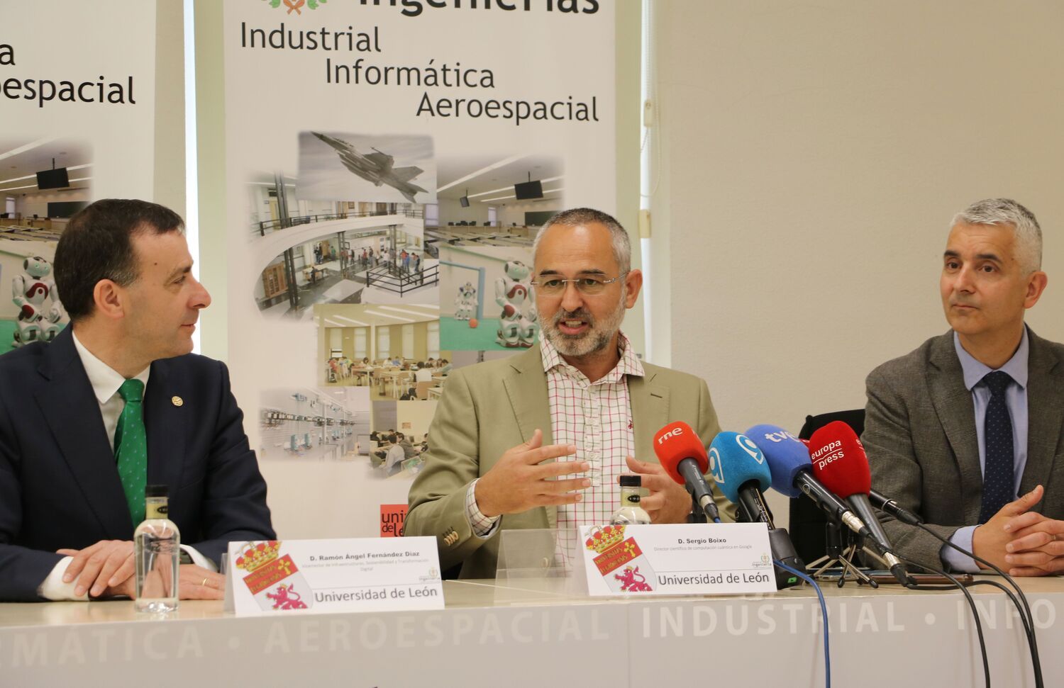 Sergio Bioxo en la Universidad de León