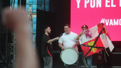 7.000 culturalistas disfrutan del derbi del siglo en la Fan Zone de la Plaza de Toros de León | José Martín 7.000 culturalistas disfrutan del derbi del siglo en la Fan Zone de la Plaza de Toros de León | José Martín