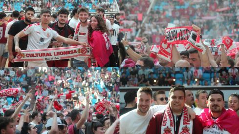 7.000 culturalistas disfrutan del derbi del siglo en la Fan Zone de la Plaza de Toros de León 7.000 culturalistas disfrutan del derbi del siglo en la Fan Zone de la Plaza de Toros de León