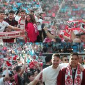 7.000 culturalistas disfrutan del derbi del siglo en la Fan Zone de la Plaza de Toros de León