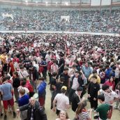 La Plaza de Toros de León volverá a convertirse en la Fan Zone de la Cultural este fin de semana | Campillo / ICAL
