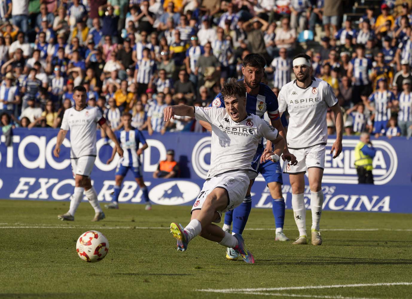 César Sánchez ICAL. Partido entre la Deportiva Ponferradina y la Cultural 