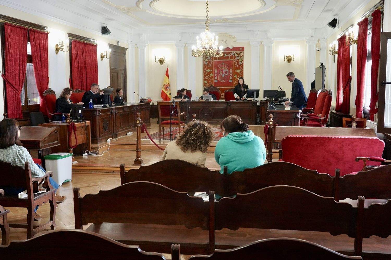 La Audiencia Provincial de León acoge el juicio contra la mujer conocida como ‘reina de la burundanga’ | Campillo / ICAL La Audiencia Provincial de León acoge el juicio contra la mujer conocida como ‘reina de la burundanga’ | Campillo / ICAL