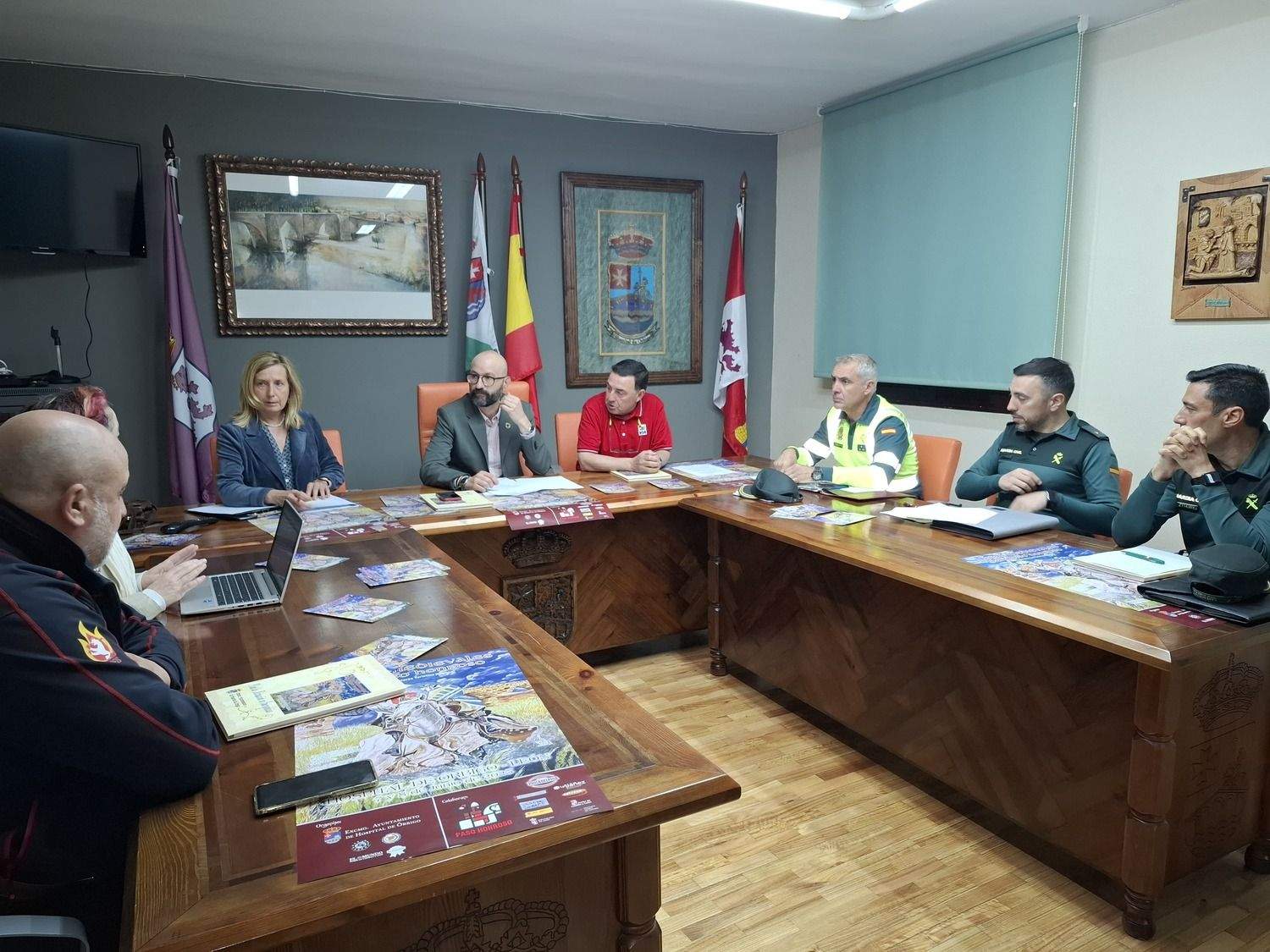 Junta Local de Seguridad celebrada en Hospital de Órbigo (León)