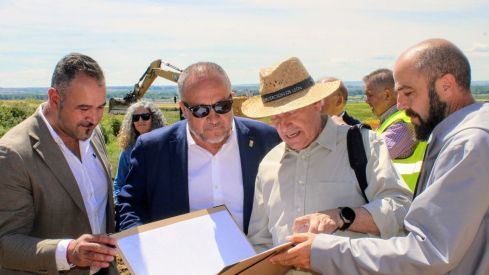 El ILC reinicia la construcción del Centro Arqueológico de la Ciudad de Lancia El ILC reinicia la construcción del Centro Arqueológico de la Ciudad de Lancia