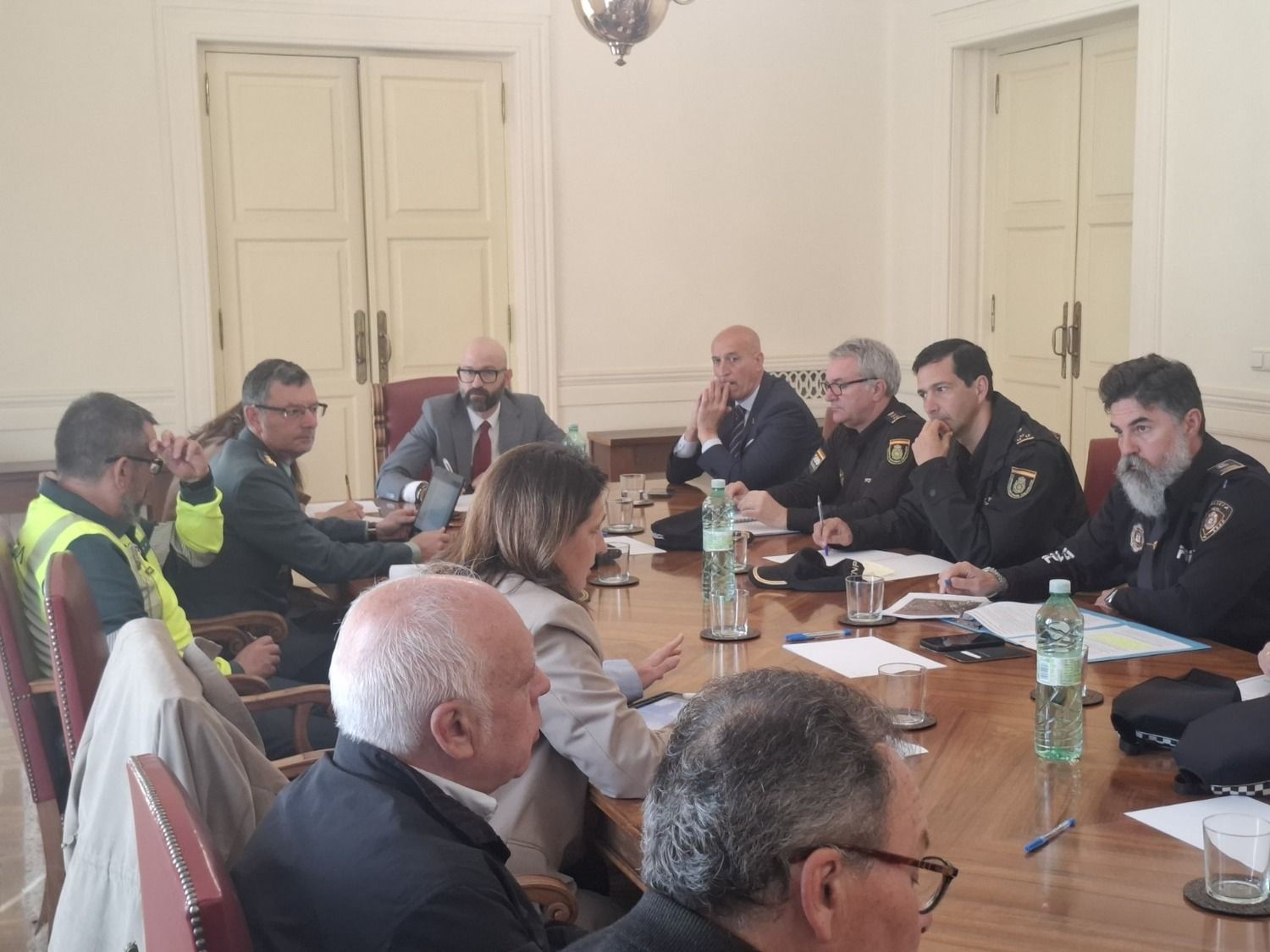 Junta de Local de Seguridad para el dispositivo de este sábado