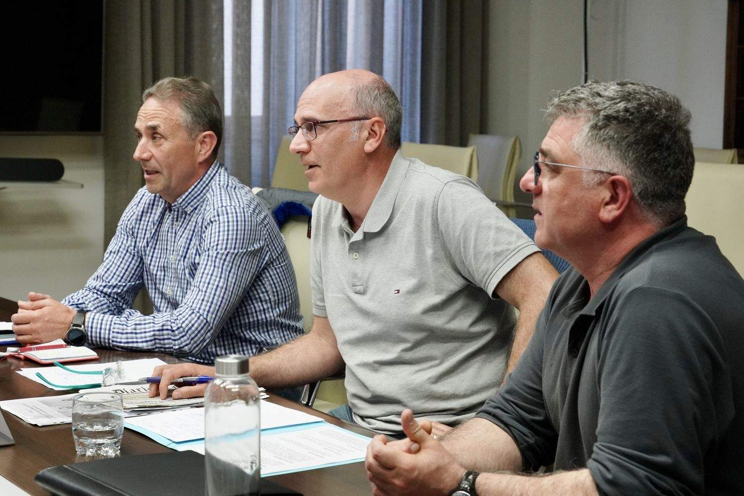 Reunión de la Diputación de León con el comité de empresa de Azucarera La Bañeza | Campillo / ICAL