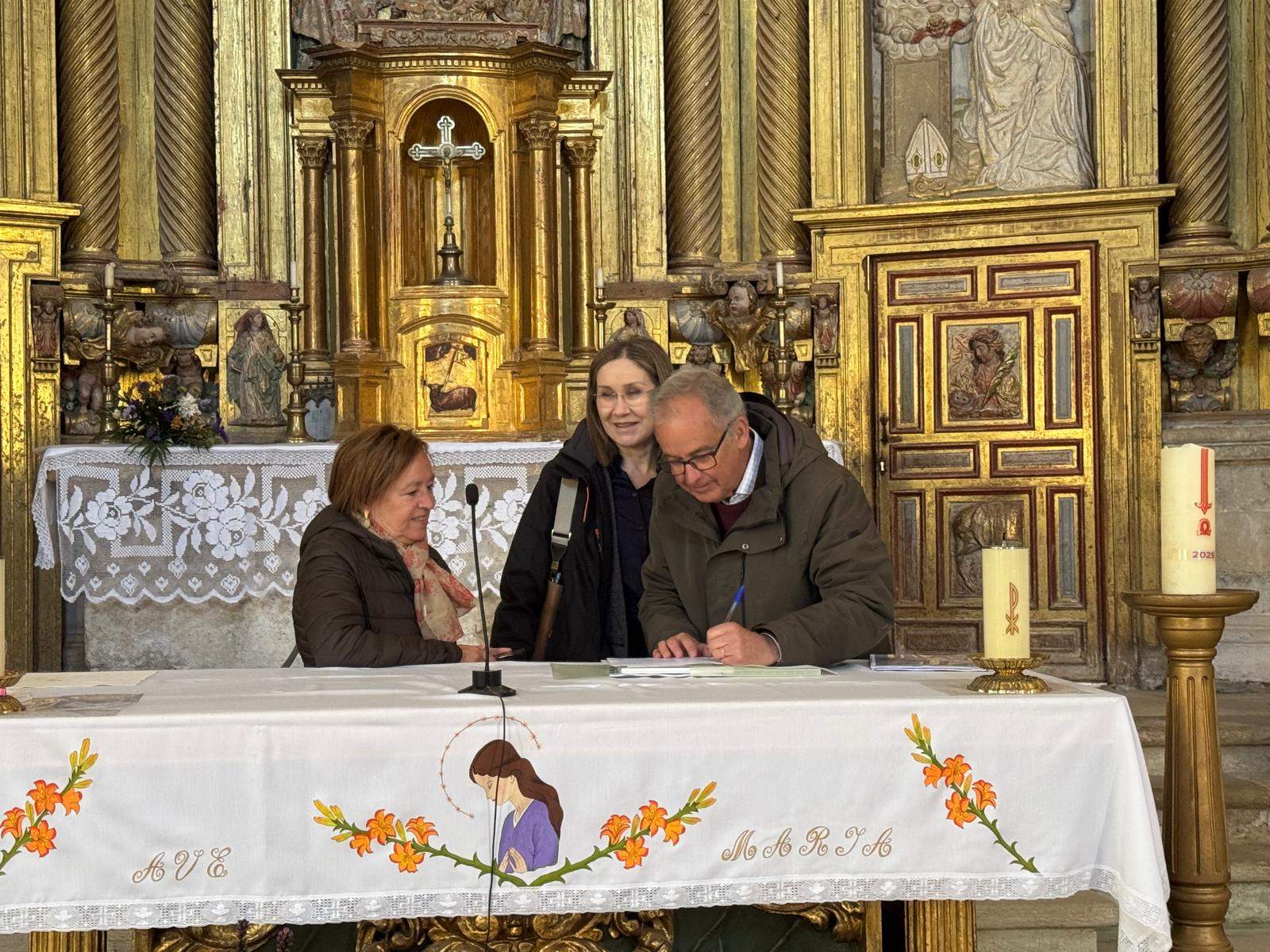 Fin limpieza monasterio de sandoval