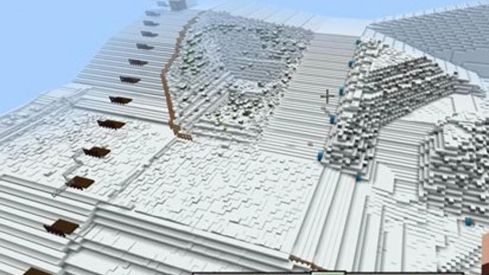 Los alumnos del CEIP Puebla de Lillo (León) recrean la estación de esquí de San Isidro en Minecraft