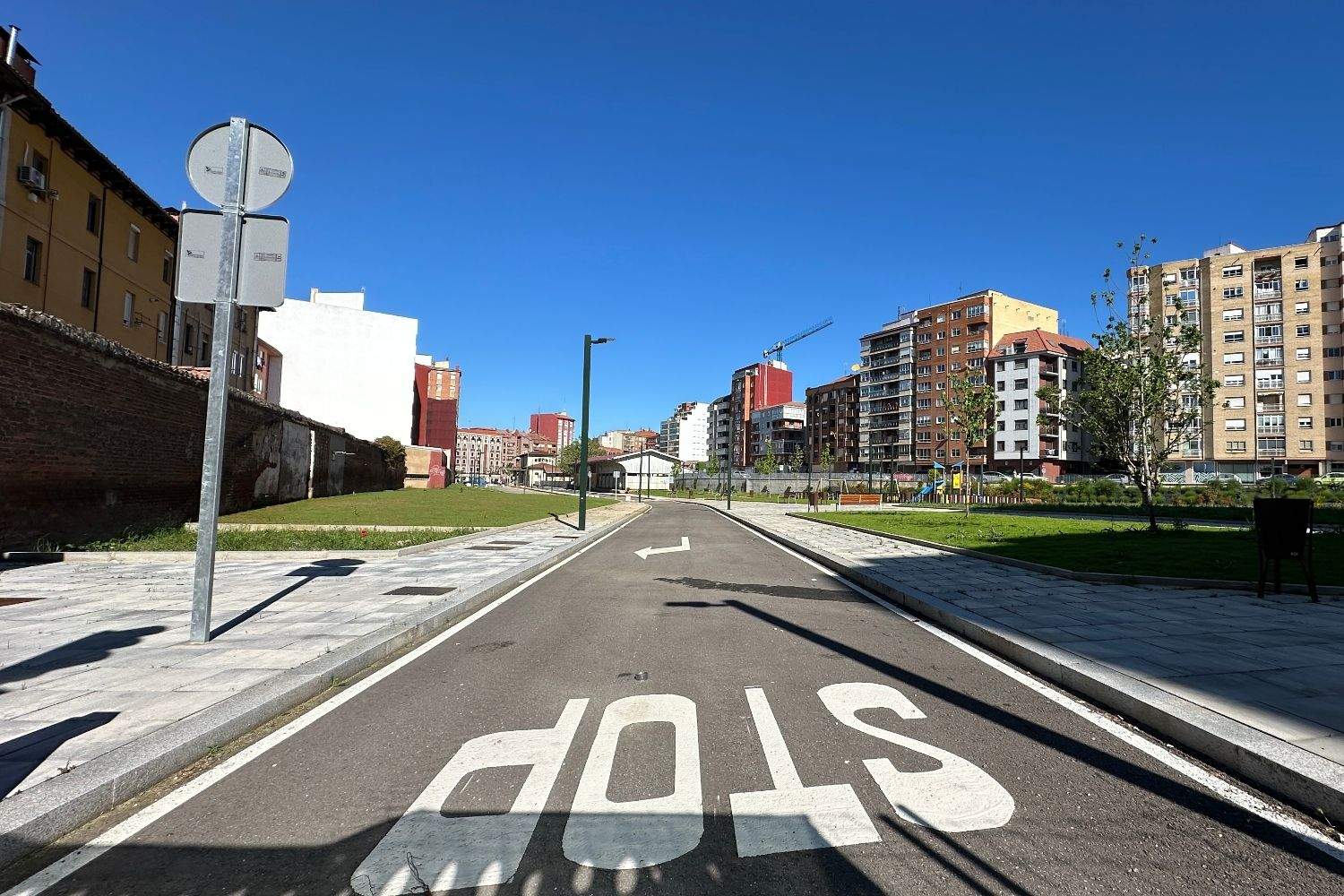 Nuevo vial en el entorno de la estación de Matallana de León | Ayuntamiento de León