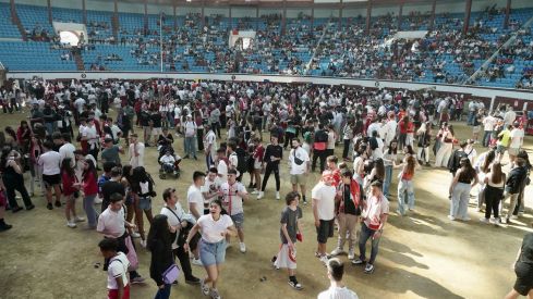 Afición de la Cultural en la Plaza de Toros de León | Campillo / ICAL Afición de la Cultural en la Plaza de Toros de León | Campillo / ICAL