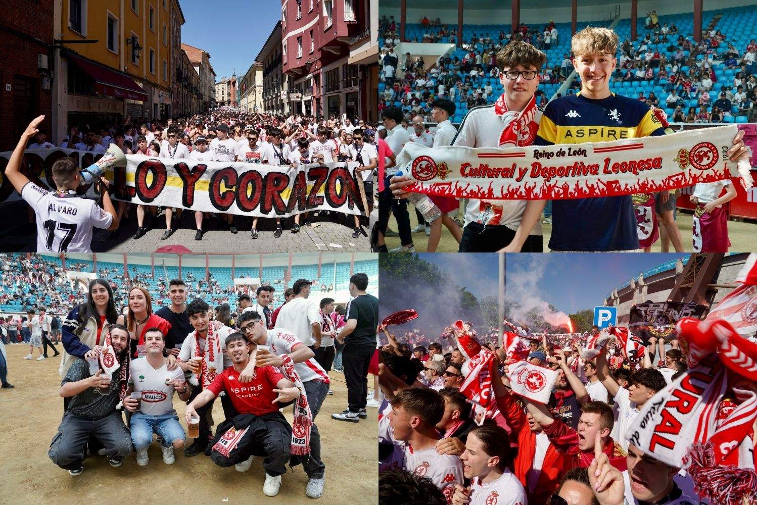 Así disfrutó León el ascenso de la Cultu