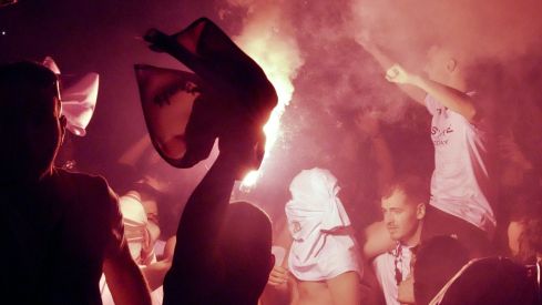 Celebración de la Cultural y Deportiva Leonesa en la plaza de Guzmán el Bueno | Campillo / ICAL