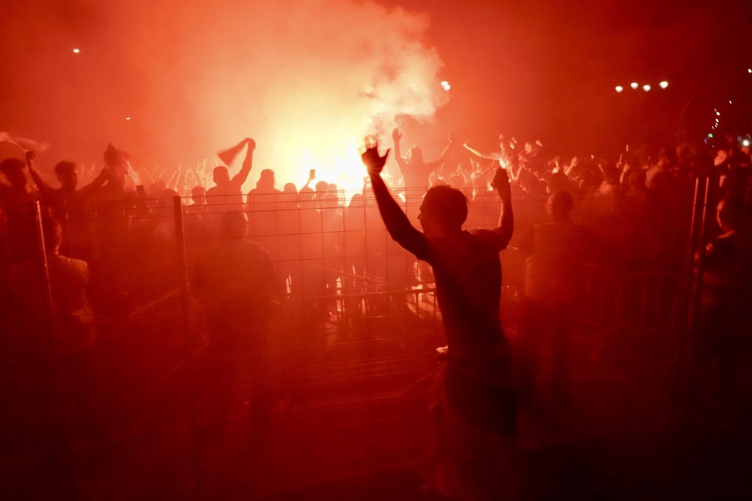 Celebración de la Cultural y Deportiva Leonesa en la plaza de Guzmán el Bueno | Campillo / ICAL