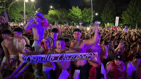 Celebración de la Cultural y Deportiva Leonesa en la plaza de Guzmán el Bueno | José Martín