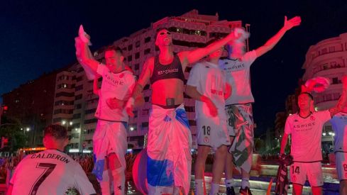 Celebración de la Cultural y Deportiva Leonesa en la plaza de Guzmán el Bueno | José Martín