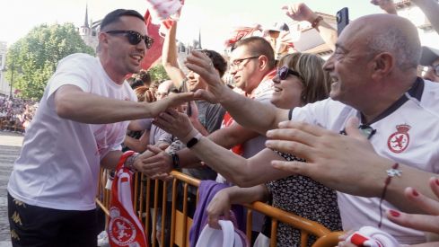 Recibimiento a la Cultural y Deportiva Leonesa en el Ayuntamiento de León | Campillo / ICAL