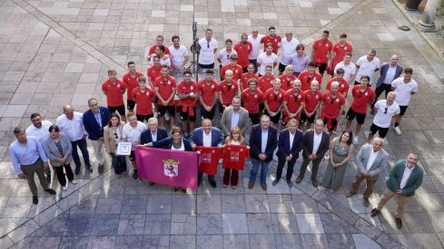La Diputación de León celebra el ascenso de la Cultural: “Queremos que no dure solo una temporada" | Campillo / ICAL
