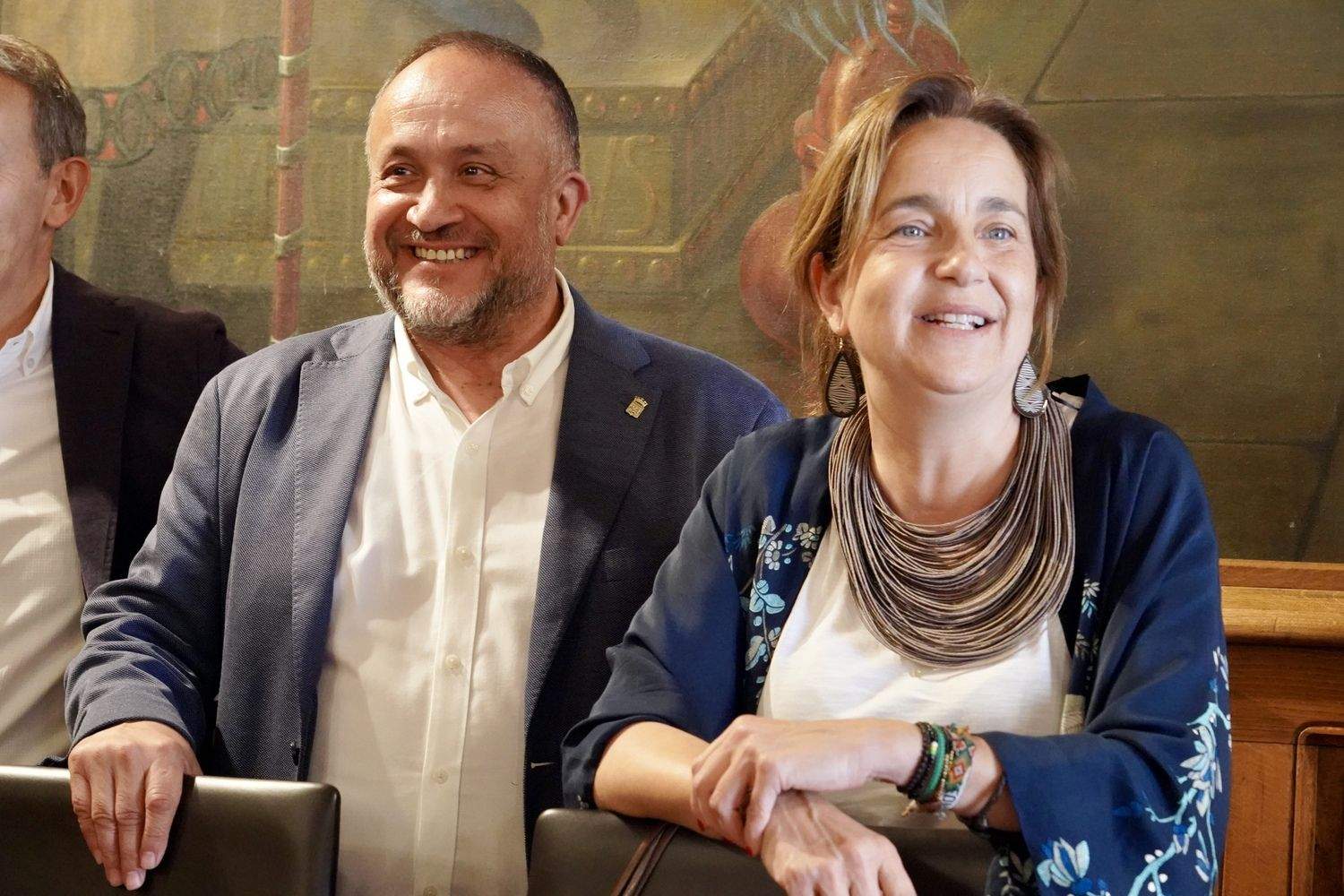 Recepción a la plantilla de la Cultural en la Diputación de León | Campillo / ICAL