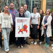 León ya tiene cartel para sus fiestas de San Juan y San Pedro: 'Rampante', de Juan Diego Ingelmo Benavente