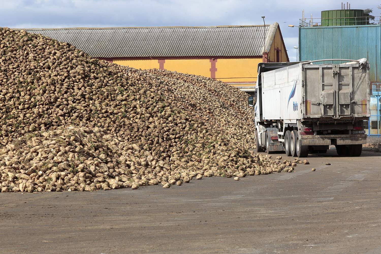 Campillo ICAL. Instalaciones de la Azucarera de La Bañeza (León). Campillo ICAL. Instalaciones de la Azucarera de La Bañeza (León).