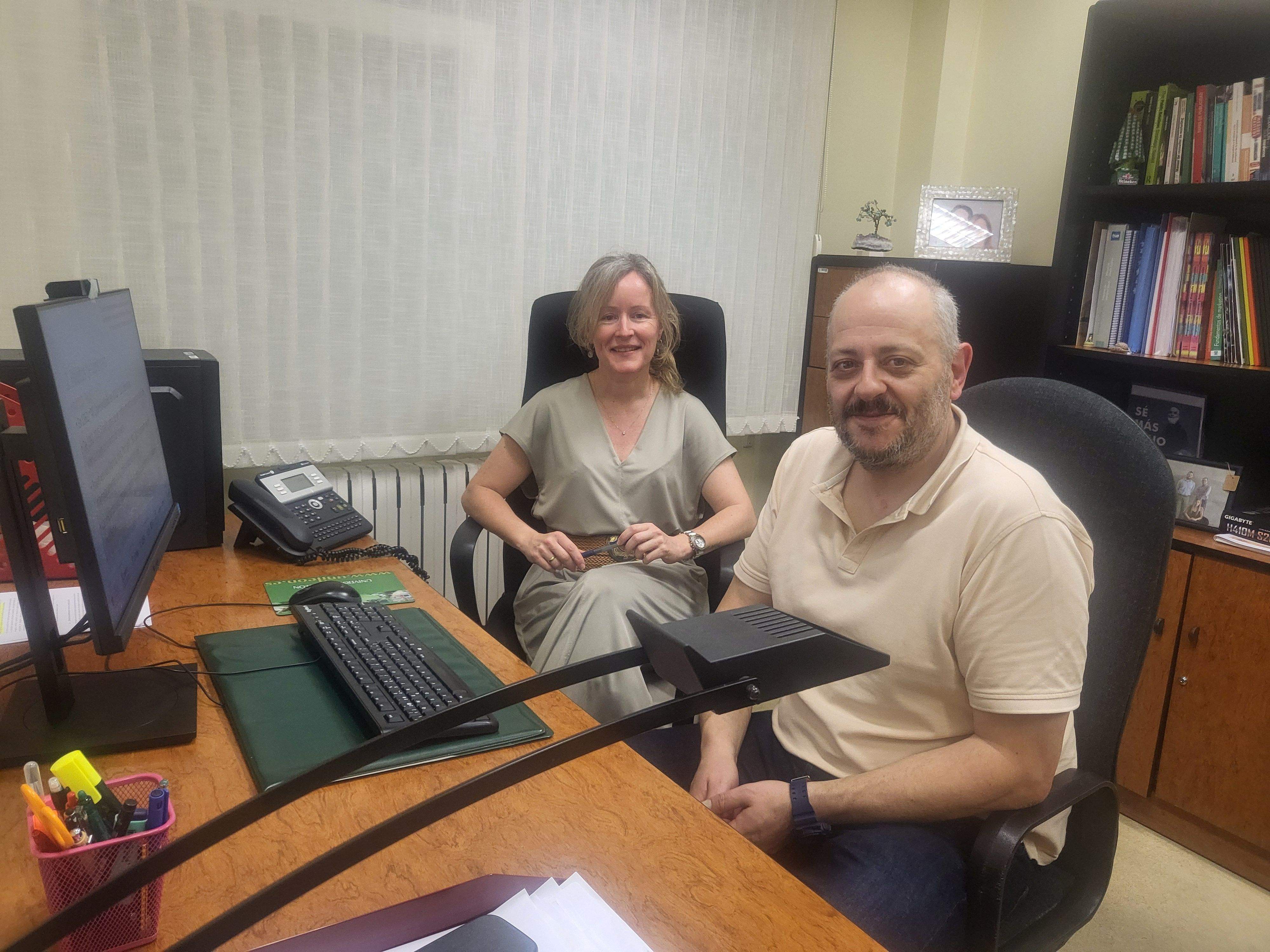 Rosana Fuentes y José Luis del Campo 