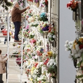 Campillo ICAL. Celebración del Día de Todos Los Santos en el Cementerio Municipal de León