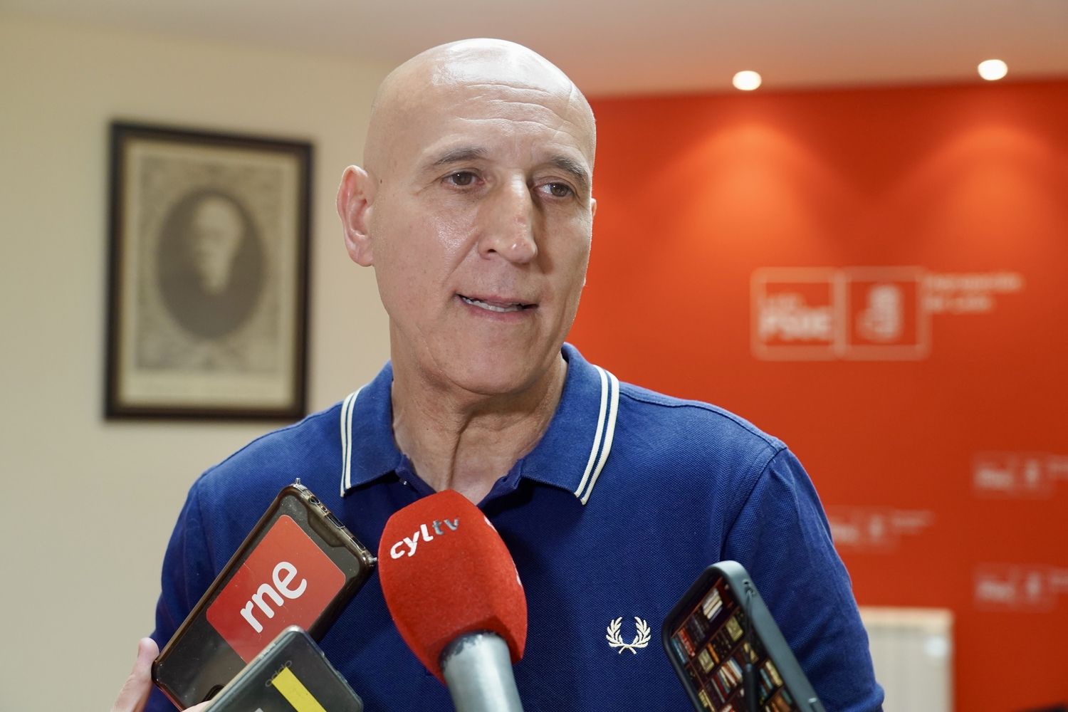 El alcalde y secretario general Agrupación Municipal del PSOE de León, José Antonio Diez| Campillo / ICAL