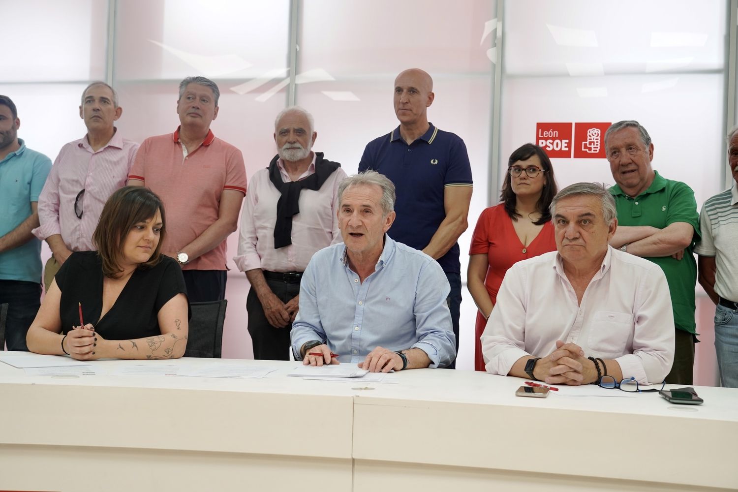 Asamblea general extraordinaria de la Agrupación Municipal del PSOE de León | Campillo / ICAL