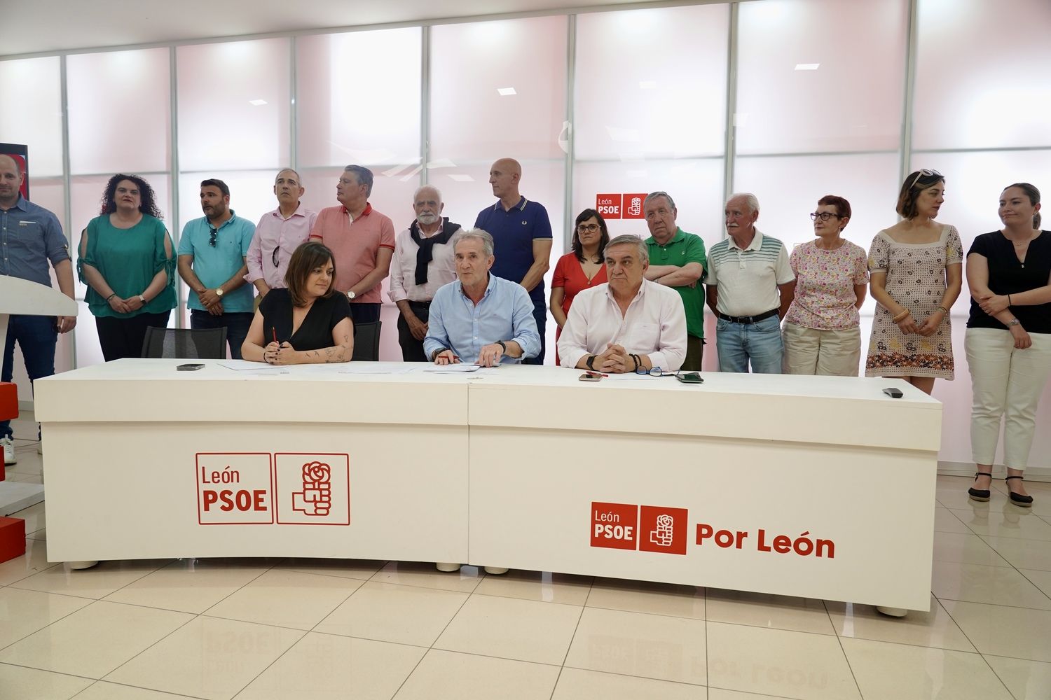Asamblea general extraordinaria de la Agrupación Municipal del PSOE de León | Campillo / ICAL