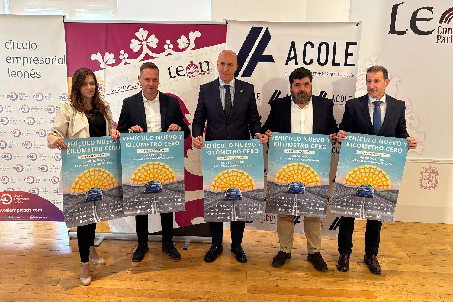 Presentación del VIII Salón del Vehículo Nuevo y Km 0 ACOLE-CEL