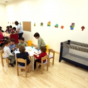 Más de 130 escolares de Villaquilambre se benefician de la ludoteca municipal para facilitar la conciliación | Foto: Rubén Cacho, ICAL