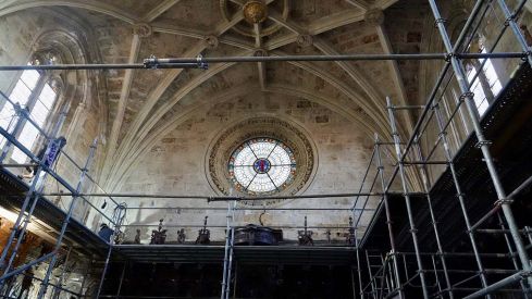 Campillo ICAL. El ministro de Industria y Turismo, Jordi Hereu, visita el Parador de León, acompañado de la secretaria de Estado de Turismo, Rosario Sánchez; la presidenta de Paradores, Raquel Sánchez.