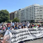 ICAL . Manifestación contra la normativa que regula el uso de los medicamentos veterinarios ICAL . Manifestación contra la normativa que regula el uso de los medicamentos veterinarios