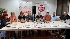 Los trabajadores de Azucarera en La Bañeza llevarán su protesta a las Valladolid para exigir a Mañueco acciones concretas ante el ERE | Campillo / ICAL