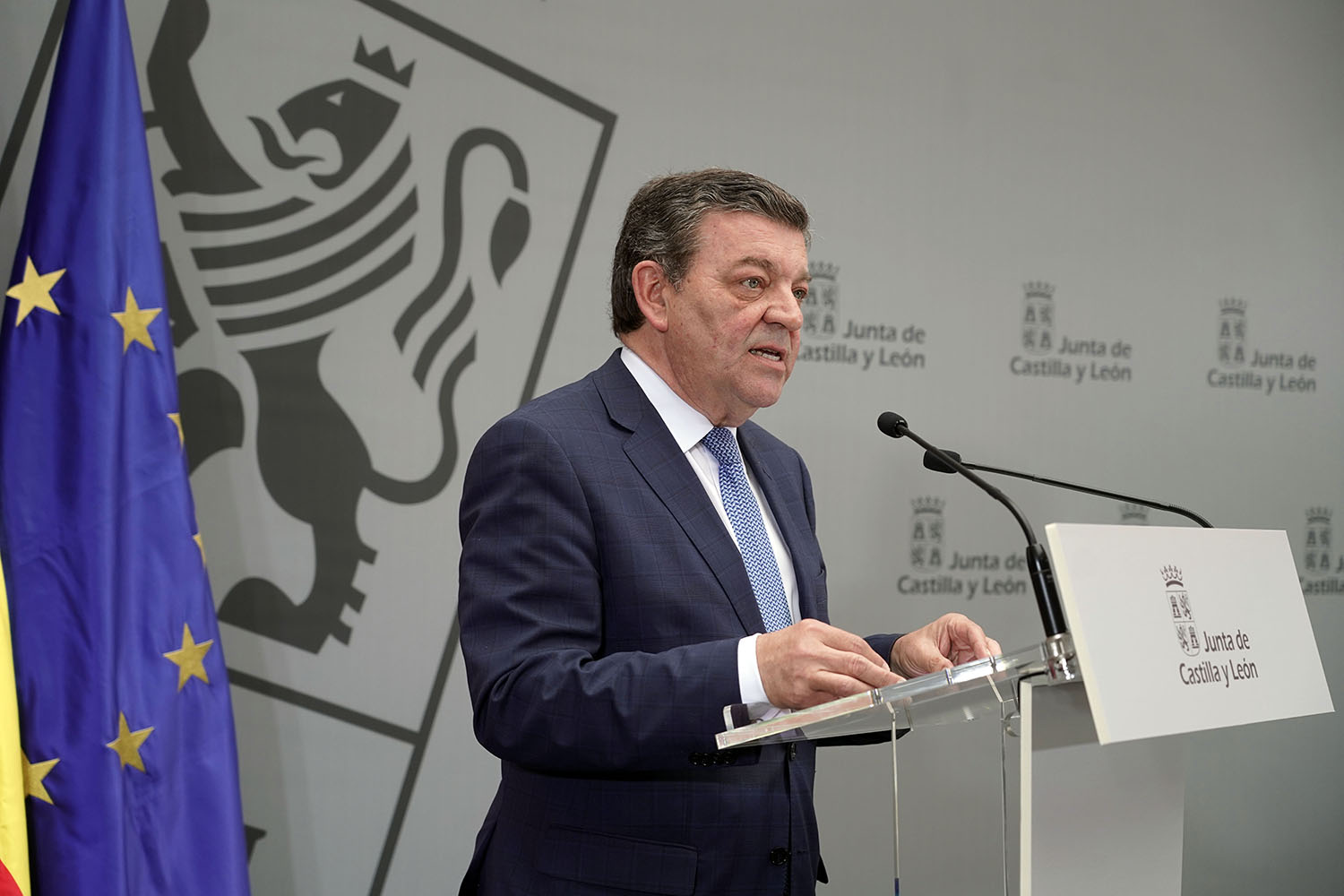 El consejero de la Presidencia de la Junta de Castilla y León, Luis Miguel González Gago | Rubén Cacho (ICAL)