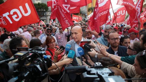 José Antonio Diez responde a Cendón: "Esto demuestra quien está con los ciudadanos y quien a los aparatos del partido" | Peio García / ICAL