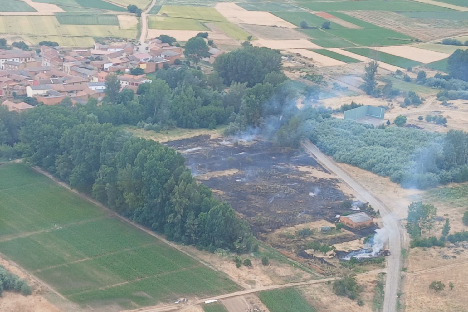 incendio alija del infantado