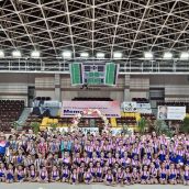 El Club Ritmo brilla un año más en su gran exhibición con 130 gimnastas 