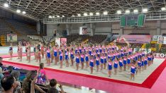 Exhibición del Club Ritmo en el Palacio de los Deportes de León